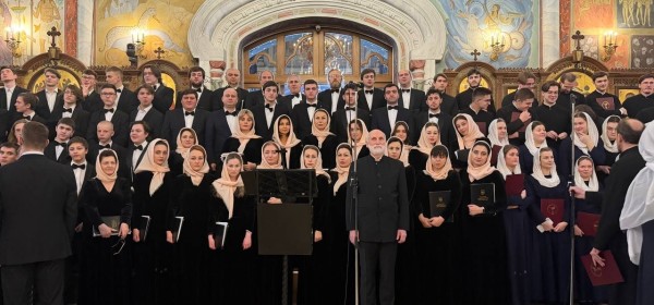 Государственная хоровая капелла Абхазии выступила на XIX  Рождественском хоровом соборе.   