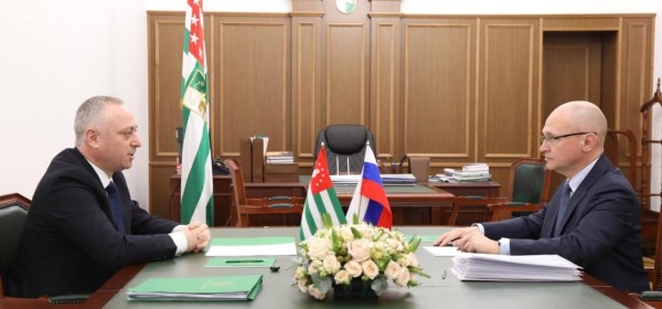 Сергей Кириенко прибыл с рабочим визитом в Абхазию