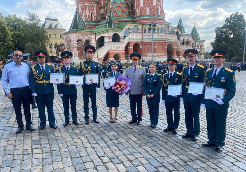 Выпускникам вузов МЧС РФ из Абхазии вручили дипломы