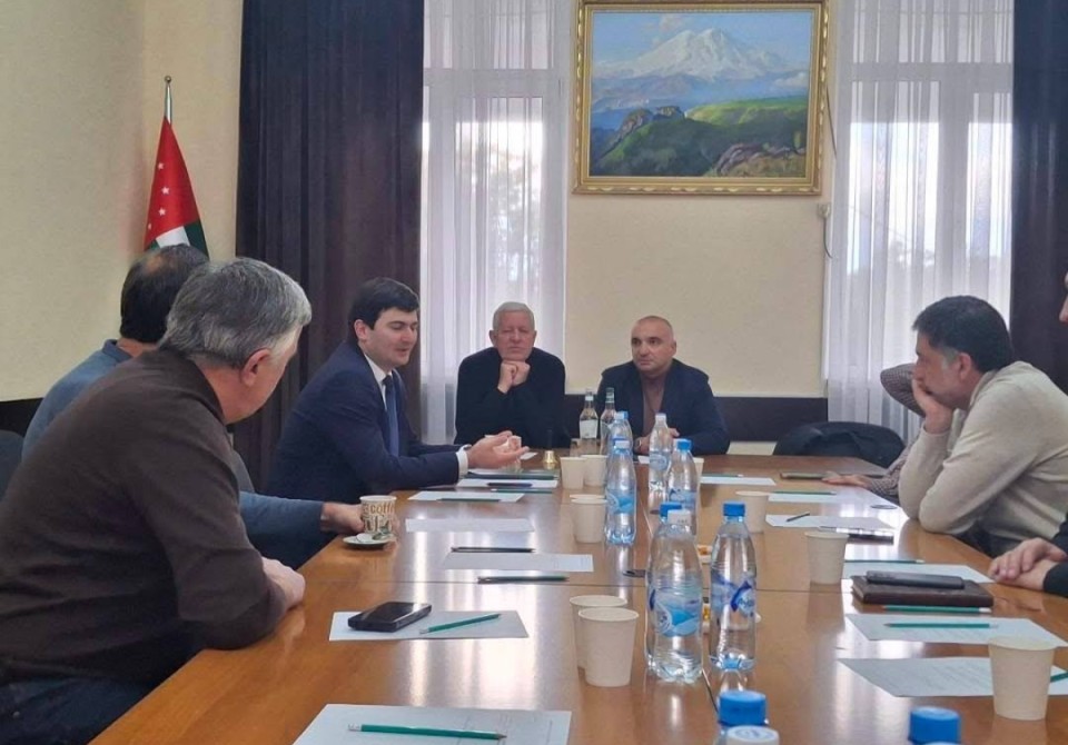 Члены Общественной палаты провели встречу с начальником Государственной миграционной службы Саидом Цвинария   