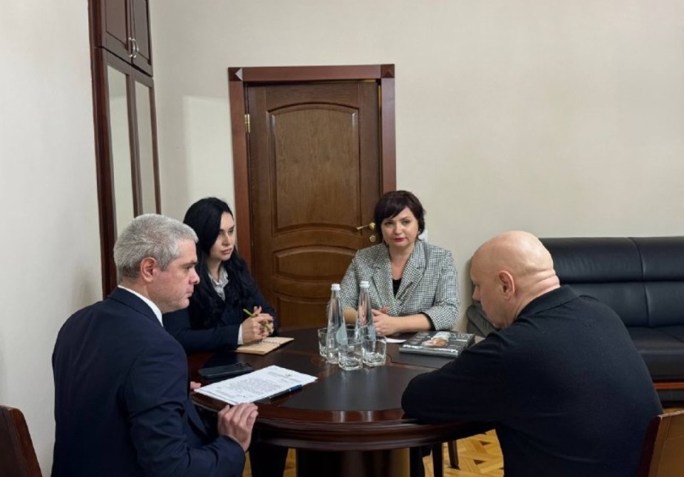 Инар Ладария встретился с делегацией ТПП Краснодарского края