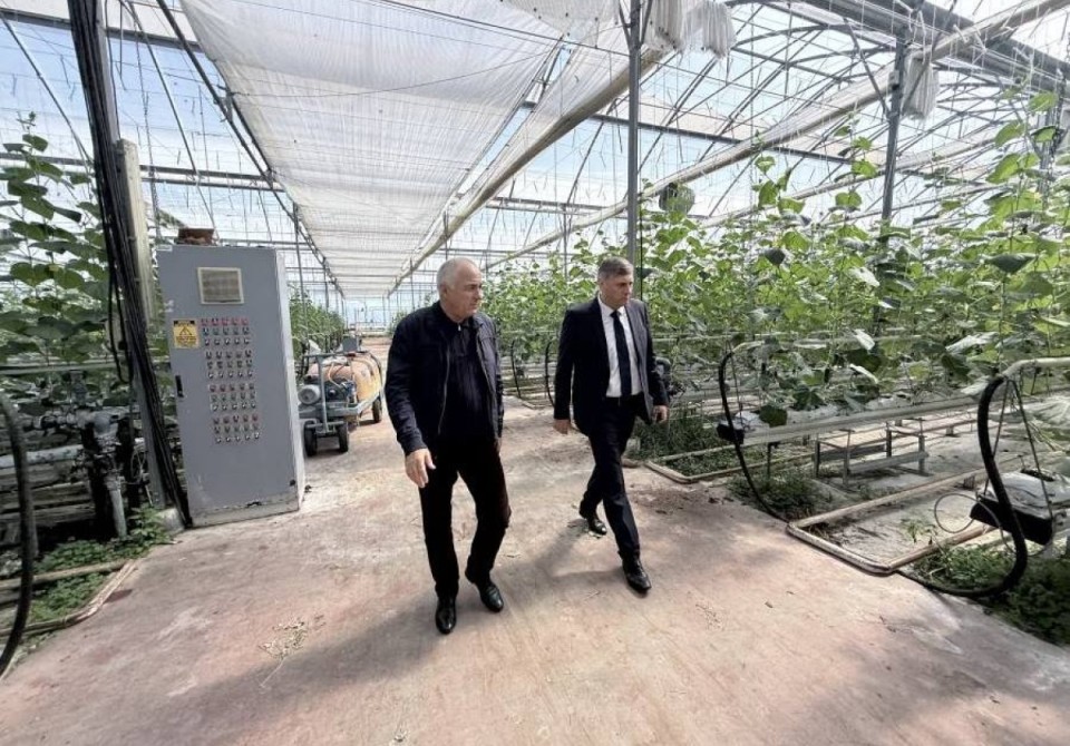 Вараздат Миносян и Беслан Джопуа посетили ряд аграрных предприятий в Очамчырском и Гулрыпшском районах