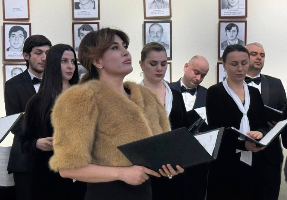 Аҳәынҭқарратә хортә капелла аконцерт мҩаԥнагеит Гәдоуҭа, Аԥсны жәлар Рџьынџьтәылатә еибашьра Аҳәынҭқарратә музеи аҿы