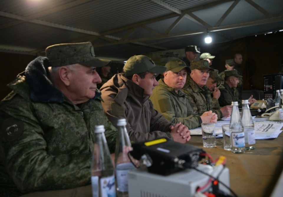 Завершилась активная фаза двусторонних оперативно-тактических учений Вооруженных сил  Абхазии.         