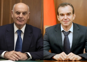 Аслан Бжания поздравил губернатора Краснодарского края с днём рождения   