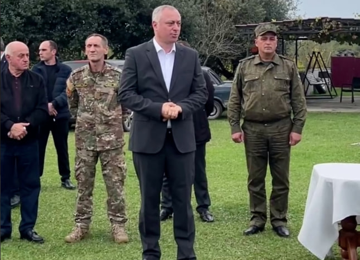 Бадра Гунба принял участие во встрече ветеранов Отечественной войны народа Абхазии из легендарного батальона «Горец»