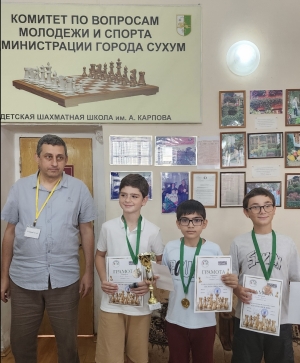 Объявлены победители в категории до 12 лет Международного шахматного фестиваля «Сухум Open 2025»