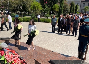 В Парке Славы почтили память без вести пропавших в Отечественной войне народа Абхазии   