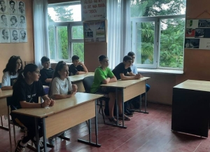 Абхазские школьники совершенствуют свои математические знания