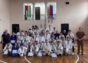 Команда юных дзюдоистов из Нижнего Новгорода заняла первое место в турнире &quot;Кубок мэра г. Сухум&quot;