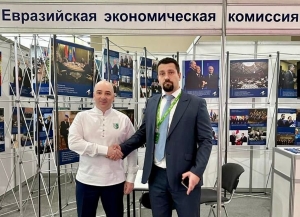Советник-посланник Посольства Абхазии в РФ Дмитрий Кетия принял участие в международной выставке «Иннопром»   