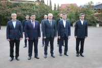 Бадра Гунба принял участие в торжественных мероприятиях, посвященных годовщине освобождения Гагрского района