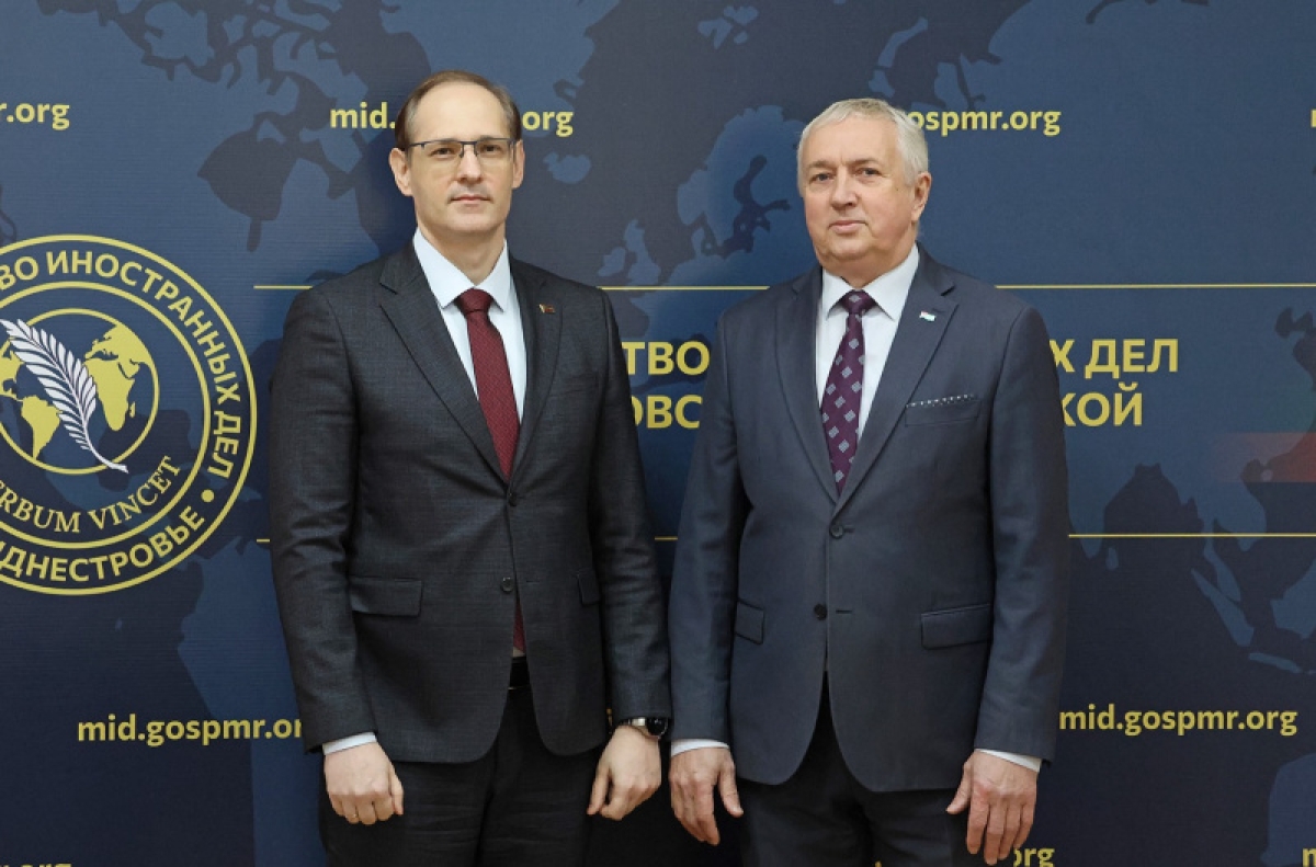 Глава МИД ПМР и полномочный представитель Абхазии в Приднестровье обсудили возможности наращивания абхазо-приднестровского сотрудничества