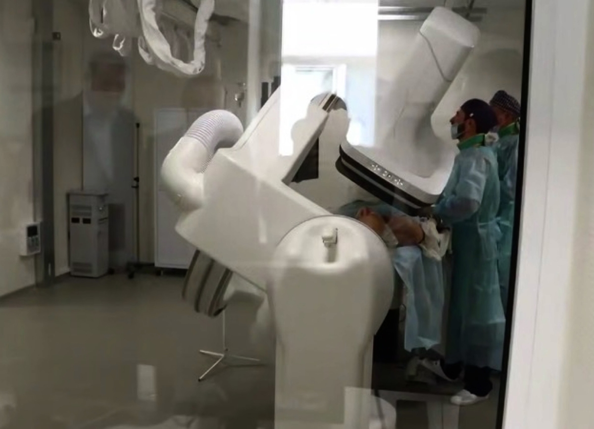 30 операций с  использованием ангиографа провели в Республиканском сосудистом центре