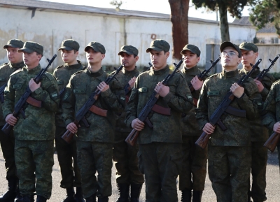 Председатель СГБ Дмитрий Дбар: "Принятие военной присяги – это выражение беззаветной преданности Родине”