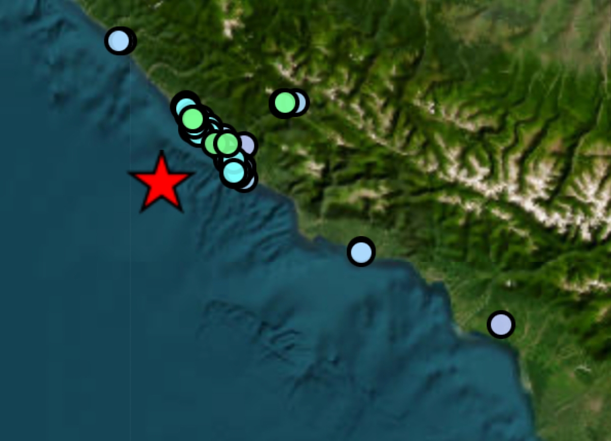 Жители Гагрского района почувствовали подземные толчки