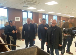 Бадра Гунба и Сергей Кириенко посетили Очамчырский район
