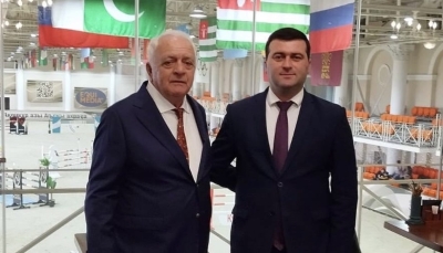 Харламу Симония вручили удостоверение мастера спорта Республики Абхазия международного класса