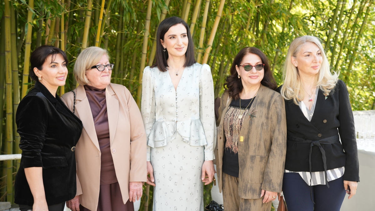 Супруга президента Ирма Хашиг дала деловой завтрак для участниц Международного форума деловых женщин