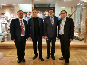 Президент Академии наук Абхазии Зураб Джапуа принимает участие в IX Международном культурном форуме      