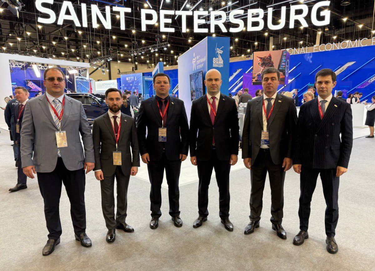 Делегация Парламента Абхазии принимает участие в XXVIII Петербургском международном экономическом форуме   