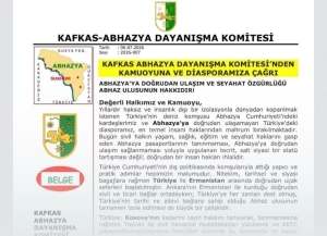 Аԥсны адгыдара азҭо Кавказтәи аилакы Анкара ахь ааԥхьара ҟанаҵеит ареспублика аганахьала иҟоу аԥкрақәа мап рыцәнакырц