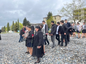 Аерманцәа ргеноцид иалаӡыз ргәалашәара амш иазку аусмҩаԥгатәқәа мҩаԥысуеит О.Туманиан ихьӡ зху ашкол №9 аҿы