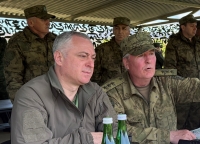 Бадра Гунба принял участие в завершающем этапе командно-штабных мобилизационных учений Минобороны