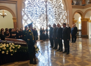 Президент Бадра Гунба простился со Станиславом Лакоба