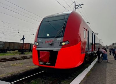 Российский электропоезд «Ласточка» совершил тестовый рейс в Сухум