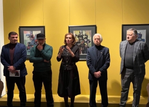 Выставка Батала Джапуа «Нартский дом» открылась в Сухуме