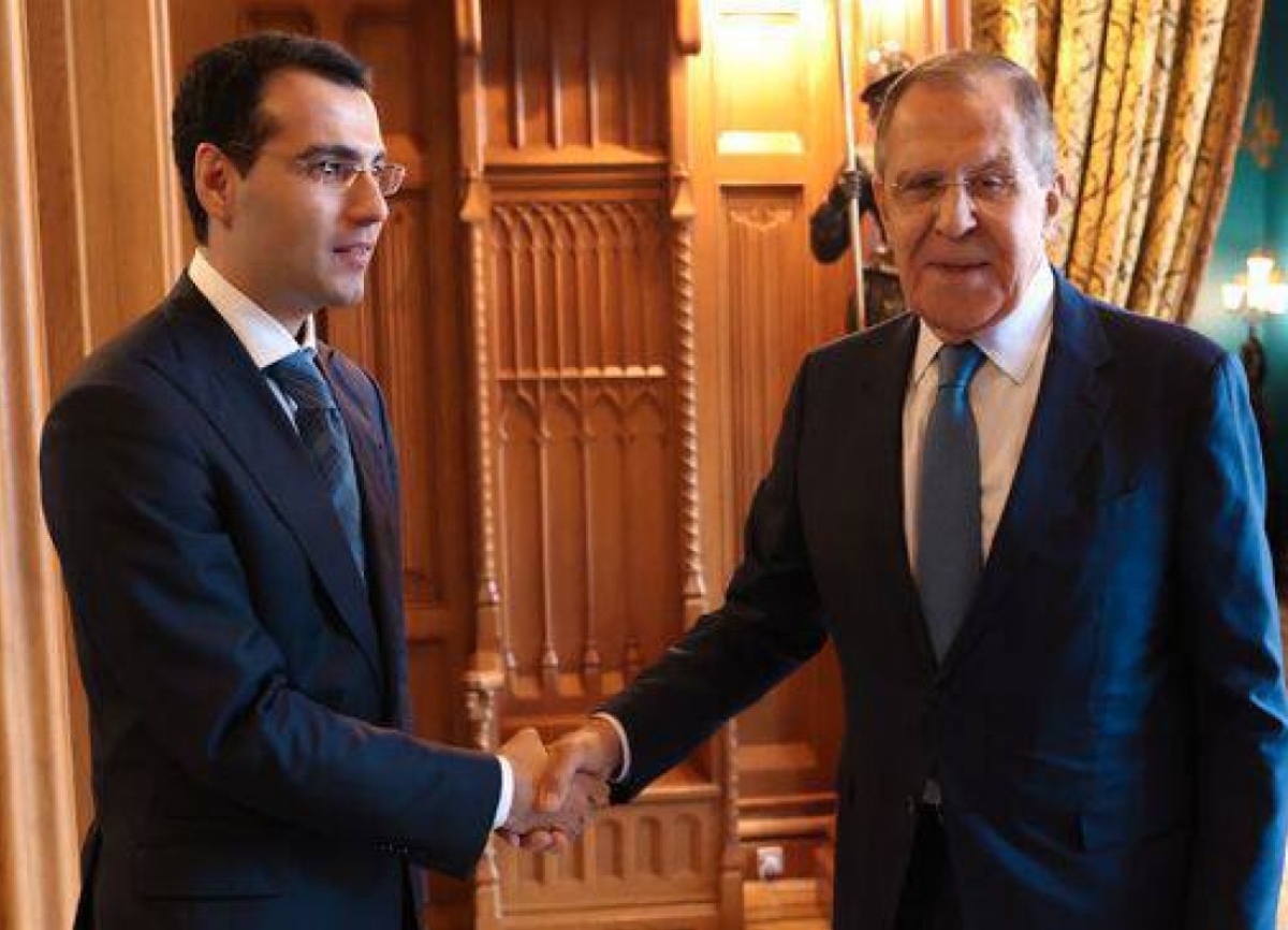 Сергей Лавров поздравил Инала Ардзинба с 15-ой годовщиной установления дипотношений между Абхазией и Россией