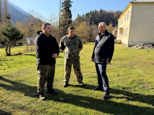 Бадра Гунба посетил село Ажара в Кодорском ущелье