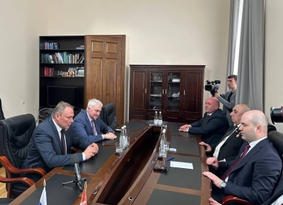Пиотр Толстои: Урыстәылатәи Афедерациа Апарламент Аԥсны аринахыстәи аҿиаразы системала, иааиԥмырҟьаӡакәа аԥснытәи аколлегацәеи иареи реимадара мҩаԥнагалоит.