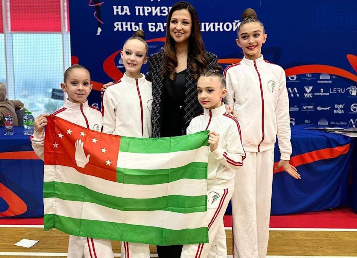 Юные гимнастки из Абхазии участвовали в международном турнире   Яны Батыршиной