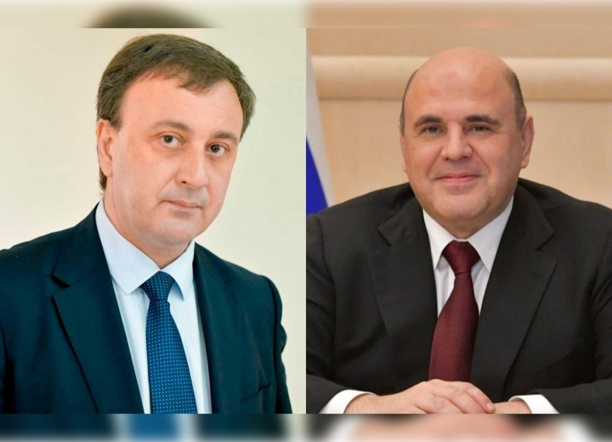 Владимир Делба поздравил Михаила Мишустина с Днем России