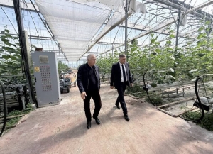 Вараздат Миносян и Беслан Джопуа посетили ряд аграрных предприятий в Очамчырском и Гулрыпшском районах