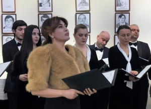 Аҳәынҭқарратә хортә капелла аконцерт мҩаԥнагеит Гәдоуҭа, Аԥсны жәлар Рџьынџьтәылатә еибашьра Аҳәынҭқарратә музеи аҿы