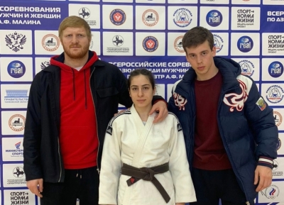 Инал Гаделия и Анастасия Погосова  стали призерами Всероссийского турнира по дзюдо в Тамбове
