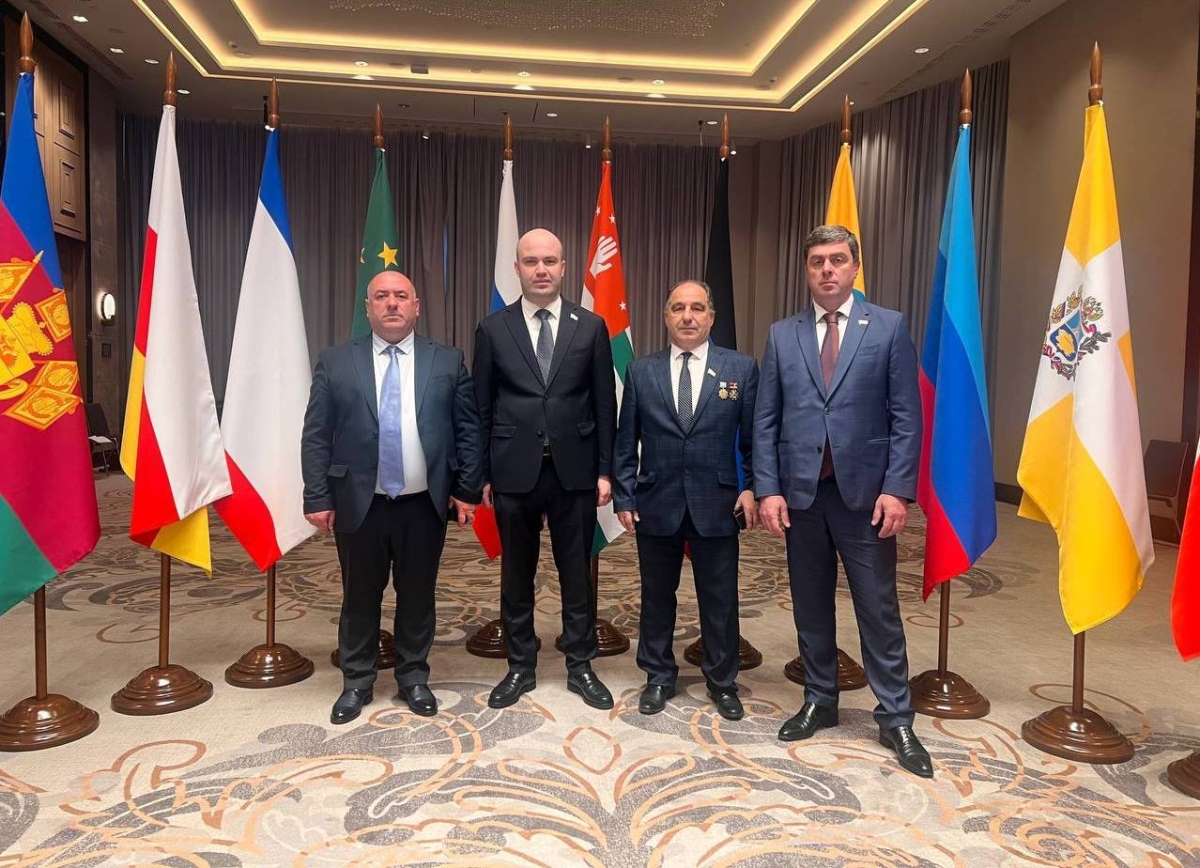 Делегация Парламента Абхазии принимает участие в торжествах к 25-летию ЮРПА