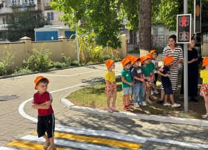 В детском автогородке в Сухуме детей научат правилам дорожного движения