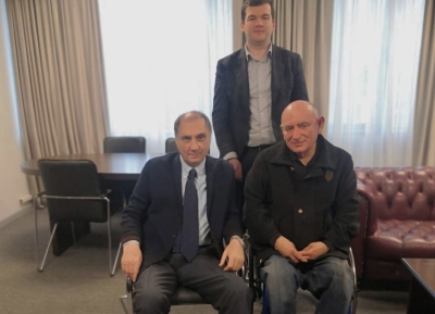 Сергеи Шамбеи иҷыдоу анапынҵақәа рзы ацҳаражәҳәаҩ Вито Гриттани реиԥылара мҩаԥысит.