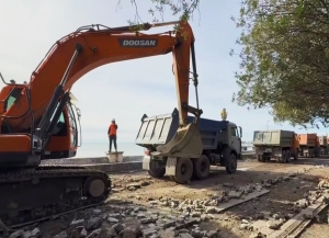 Башкирия участвует в обновлении набережной Диоскуров в Абхазии