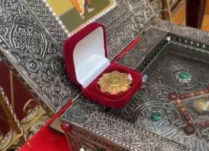 Сухумскому Кафедральному собору передали в дар частицы мощей апостола Симона Кананита