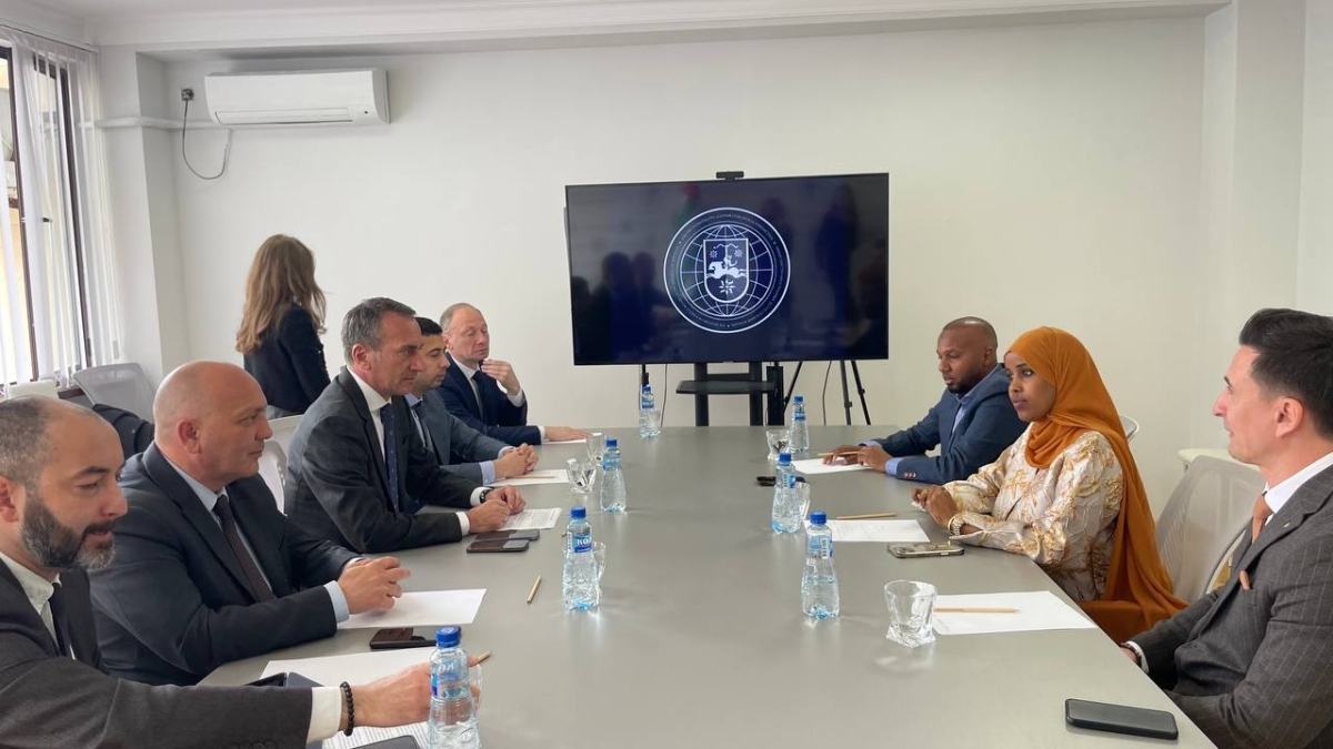 Состоялась официальная встреча Олега Барциц  и представителей Сомали