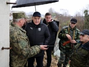 АСЛАН БЖАНИЯ ПОСЕТИЛ С РАБОЧЕЙ ПОЕЗДКОЙ ГАЛСКИЙ РАЙОН