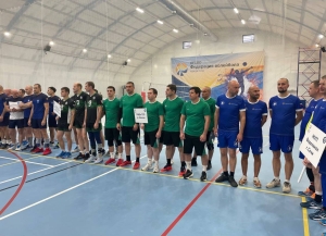 Команда МВД и ГСО Абхазии участвует в волейбольном турнире в Сочи