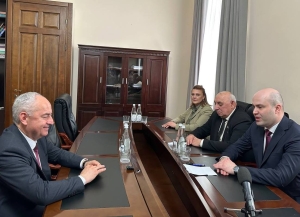 Лаша Ашуба встретился с председателем Парламента Северной Осетии Теймуразом Тускаевым