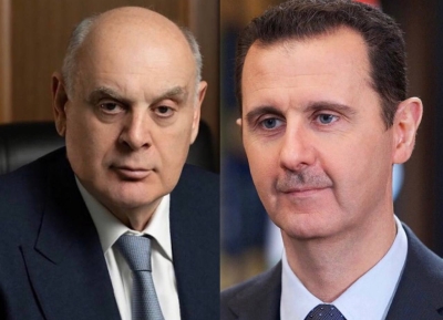 Аслан Бжания поздравил президента Сирии Башара Асада с праздником Ураза-байрам   