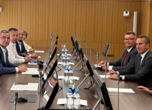 Аԥсны адәныҟатәи аусқәа рминистр Олег Барцыци Жәлар Рынхамҩа Аихьӡарақәа Рцәыргақәаҵа (ВДНХ) адиректор хадеи Аԥсны апавильон аиҭашьақәыргылара ахыркәшара азҵаарақәа ирылацәажәеит.